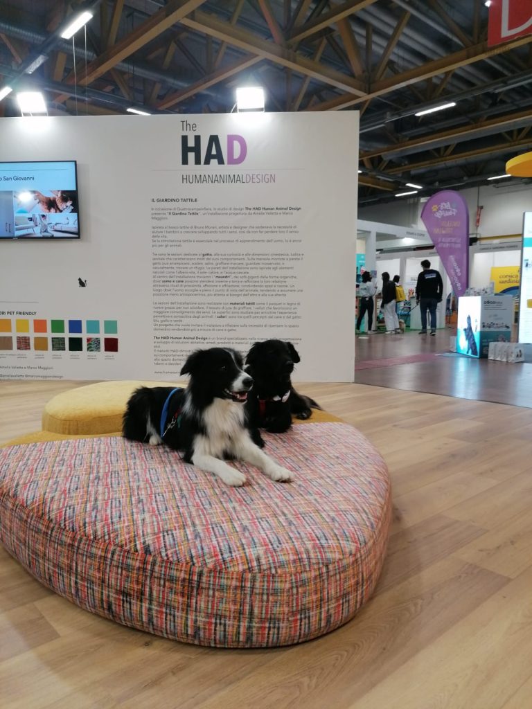 2022. A Quattrozampeinfiera Bologna, "Il Giardino Tattile".