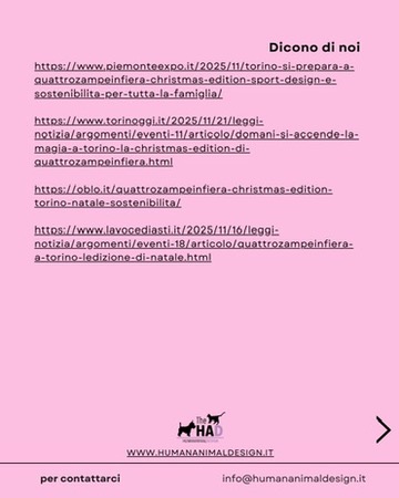 2025. Rassegna stampa dedicata a La Casa Pet Torino.